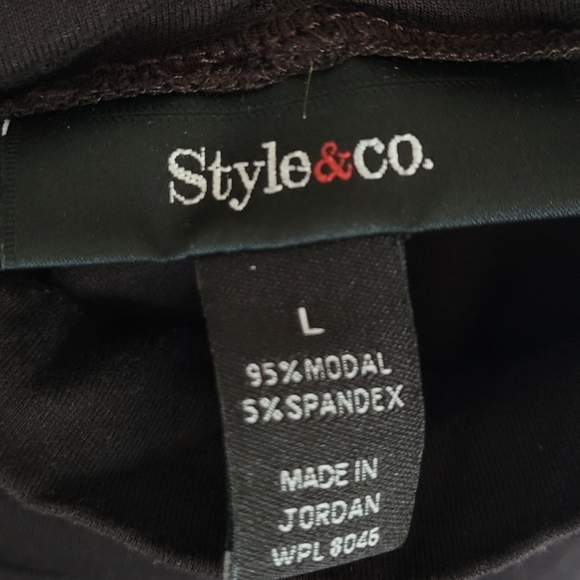 Style & Co Brown Long Sleeve Turtleneck Size L | Fall Fashion - Picture 5 of 5